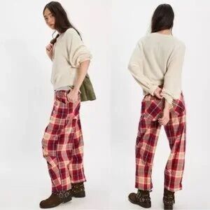 Free People Nice Choice Pull-On Trousers  Size S NWT